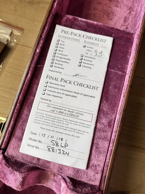 Gibson R8 Les Paul 58 Historic - Image 15