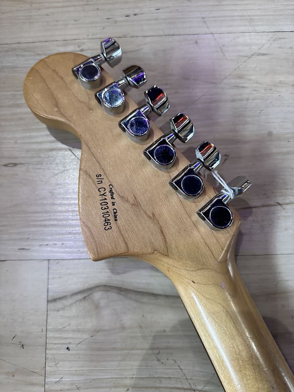 Squier Standard Jagmaster 2000 - 2004 - Silver Sparkle - Image 10