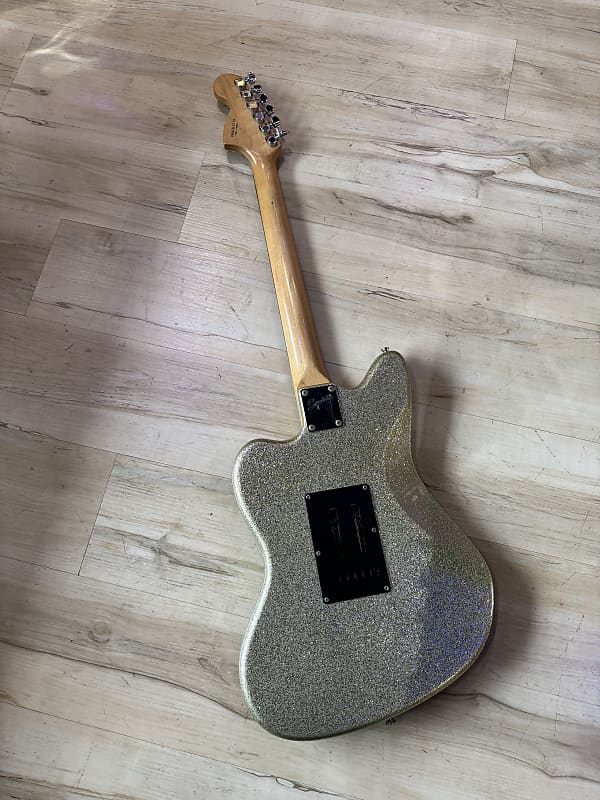 Squier Standard Jagmaster 2000 - 2004 - Silver Sparkle - Image 7