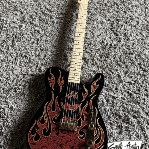 Fender James Burton Telecaster - Red Paisley Flames