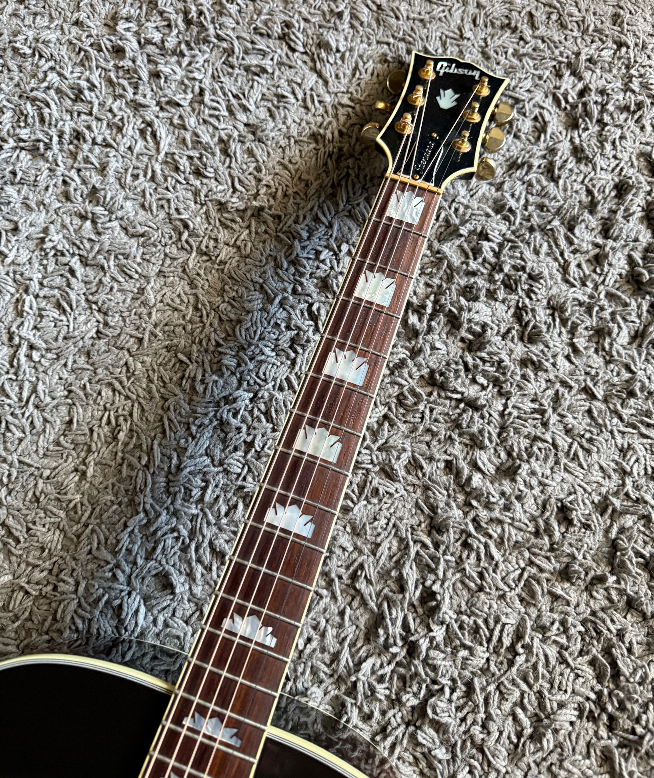 2012 Gibson SJ-200 Standard - Vintage Sunburst - Image 5