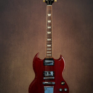 Gibson Derek Trucks Signature SG - Cherry Red w/ Maestro Tail Piece