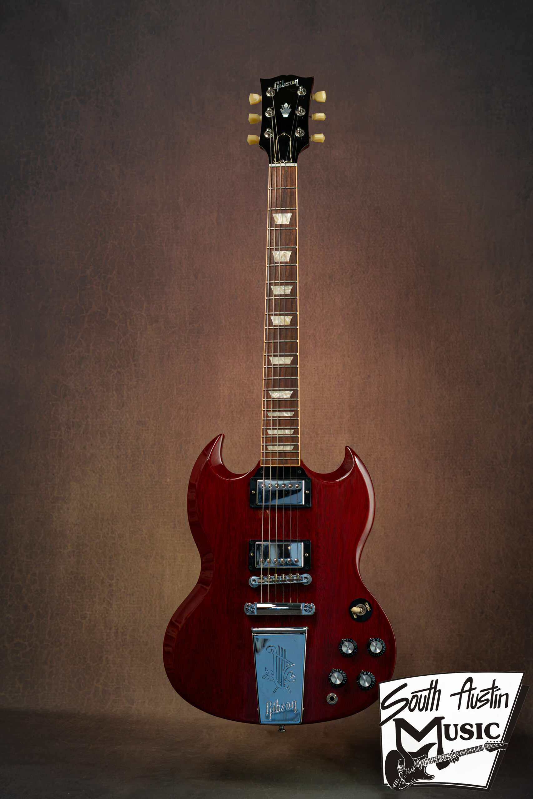 Gibson Derek Trucks Signature SG – Cherry Red w/ Maestro Tail Piece
