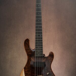 Cort Rithimic Jeff Berlin Signature 5 String Bass - Natural Walnut