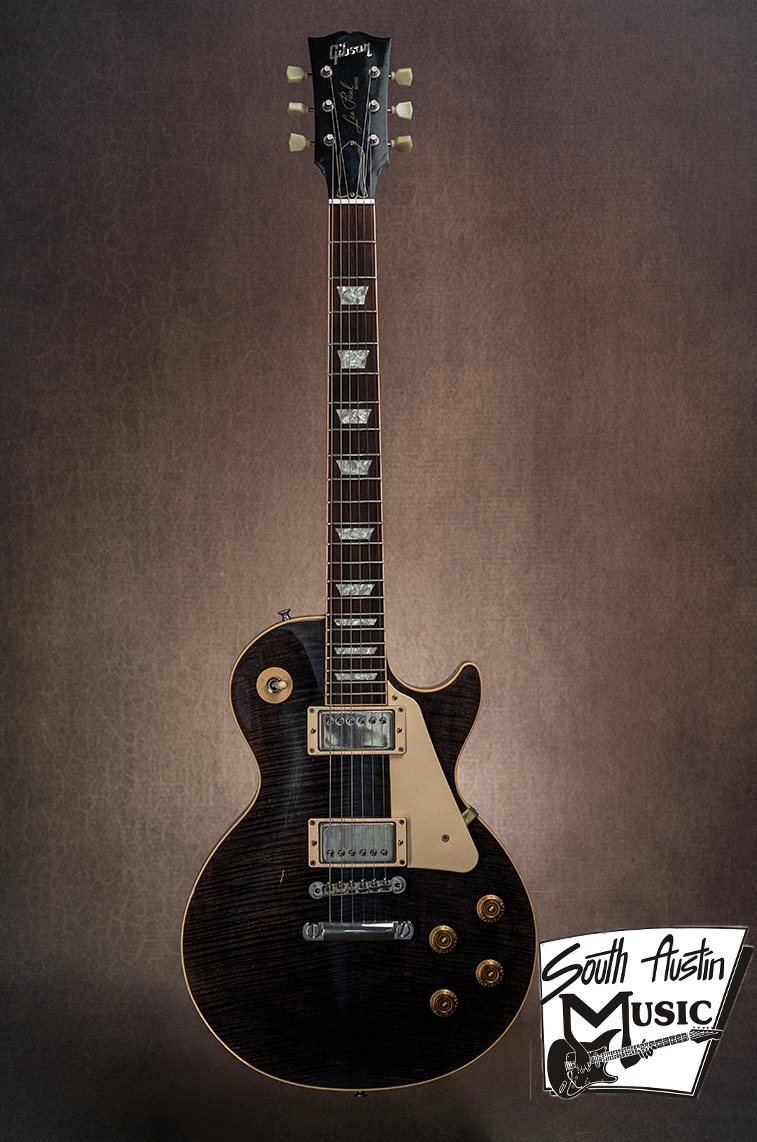2002 Gibson Custom Shop Les Paul – Translucent Black